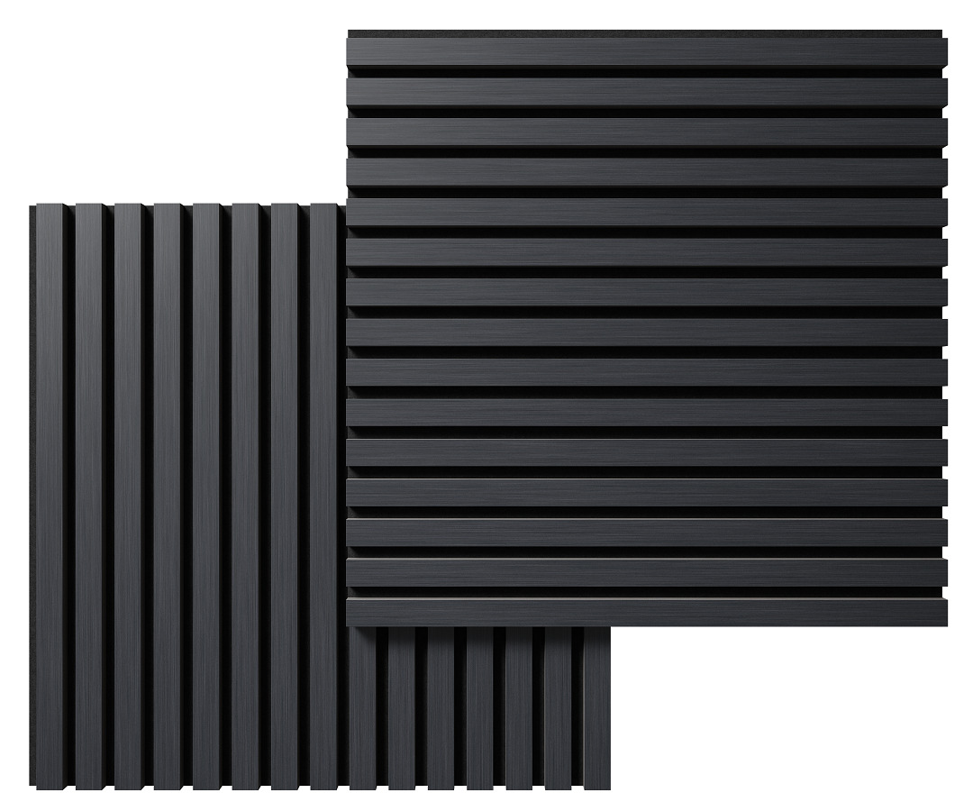 МДФ стеновая панель акустическая Cosca Decor Монако Дуб Антрацит Темно-серый черный войлок 600×600×21 МДФ стеновая панель акустическая Cosca Decor Монако Дуб Антрацит Темно-серый черный войлок 600×600×21